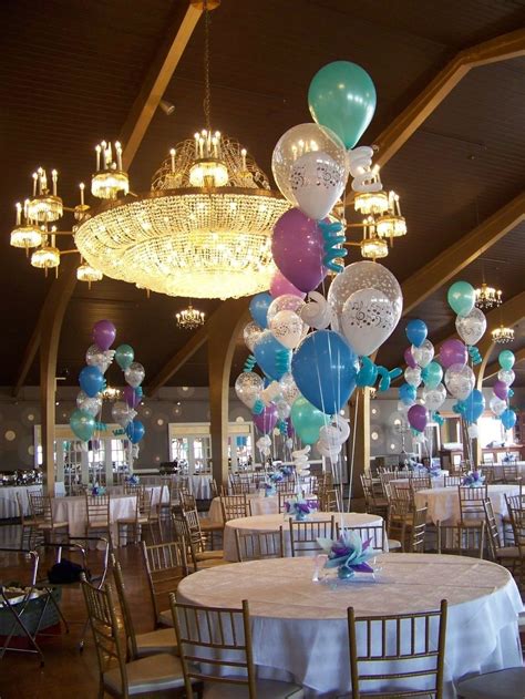 balloon table centerpiece ideas|More.